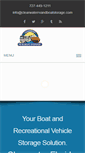 Mobile Screenshot of clearwaterrvandboatstorage.com